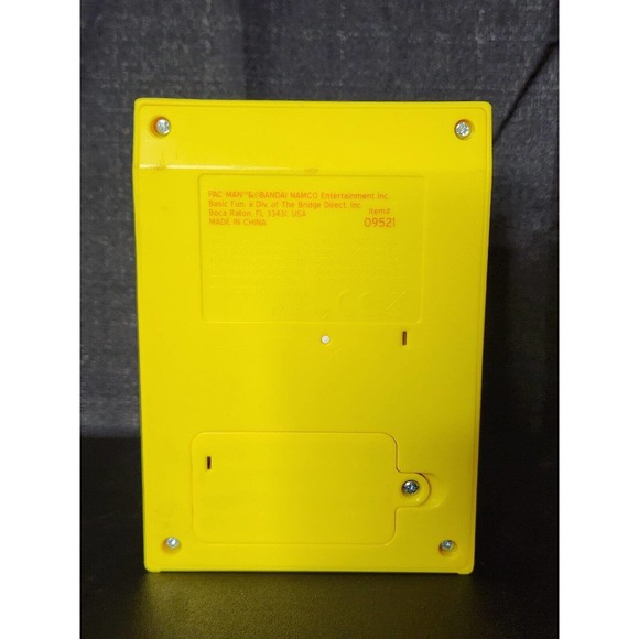 Pac Man Hand Held Mini Arcade Style Video Game Bandai Namco Joystick Retro Works - Picture 3 of 4